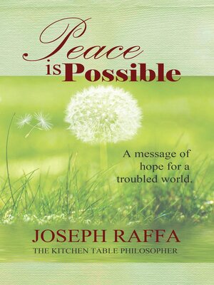 cover image of Peace is Possible